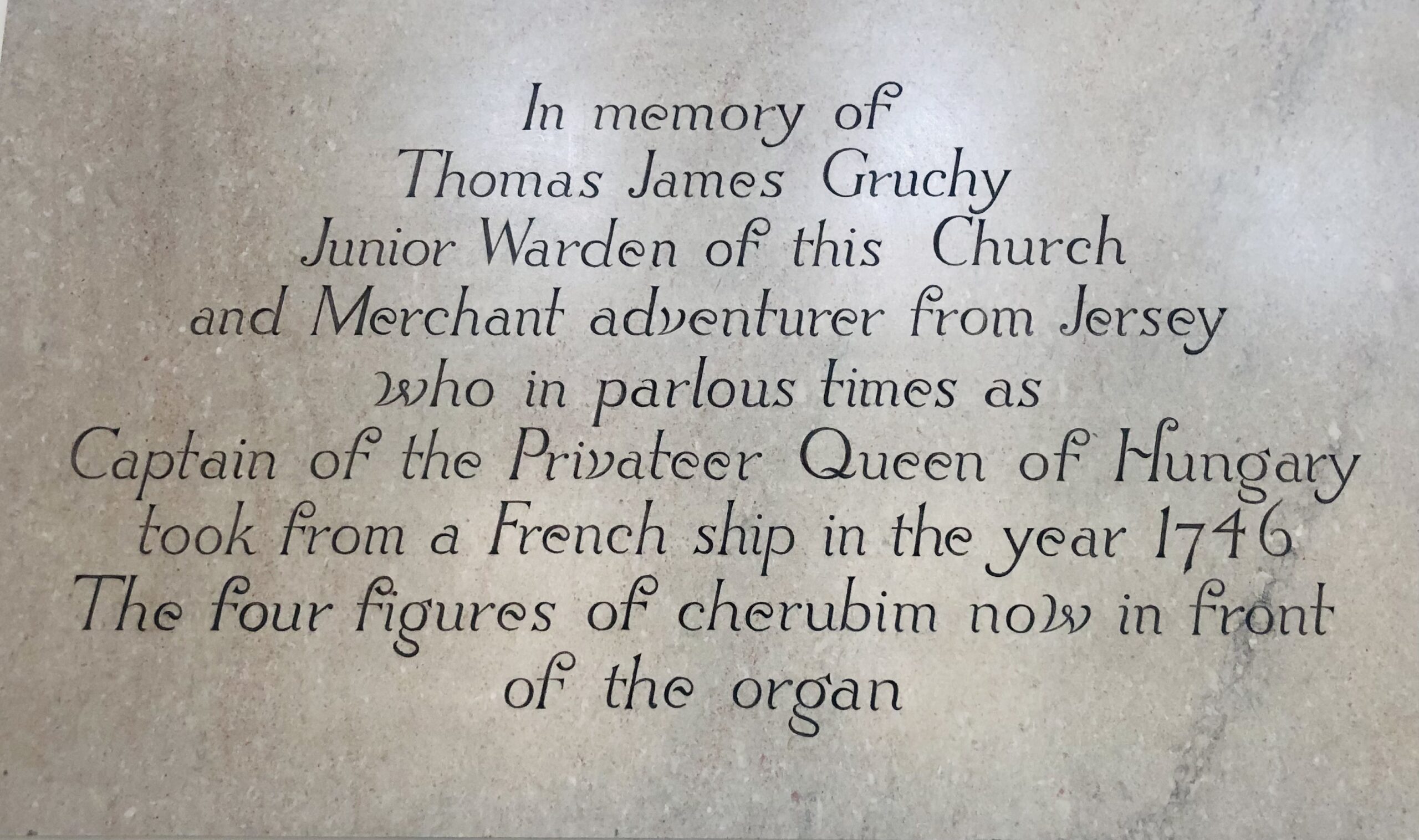 The People in the Pews: Captain Thomas Gruchy