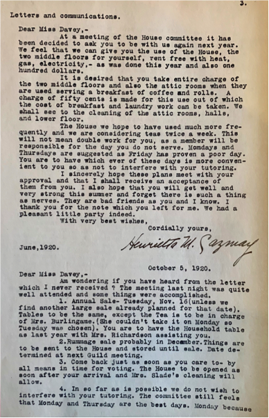 The Women of Old North, Part II: The House by the Side of the Road