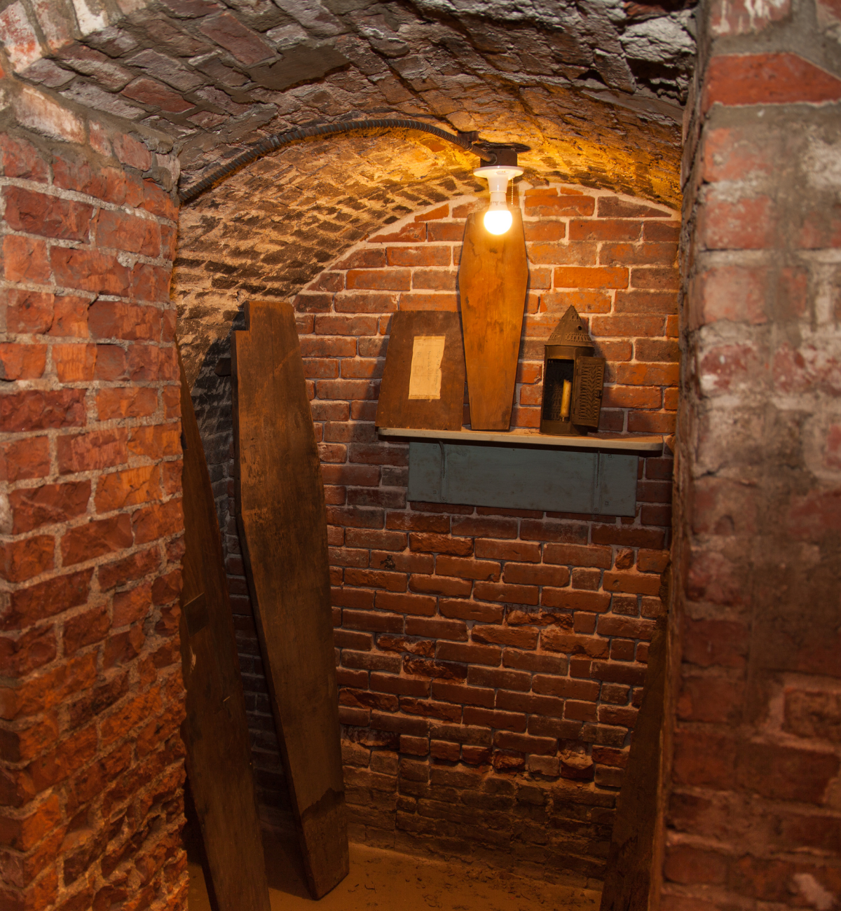 The crypt of the Old North Church.