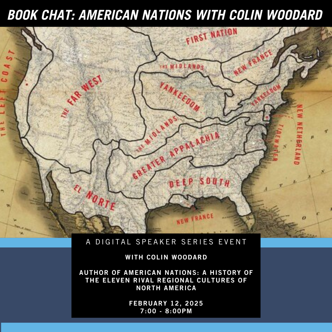 Book Chat: American Nations with Colin Woodard