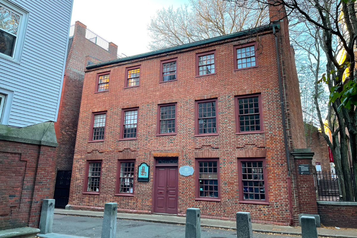 The Clough House behind Old North Church.