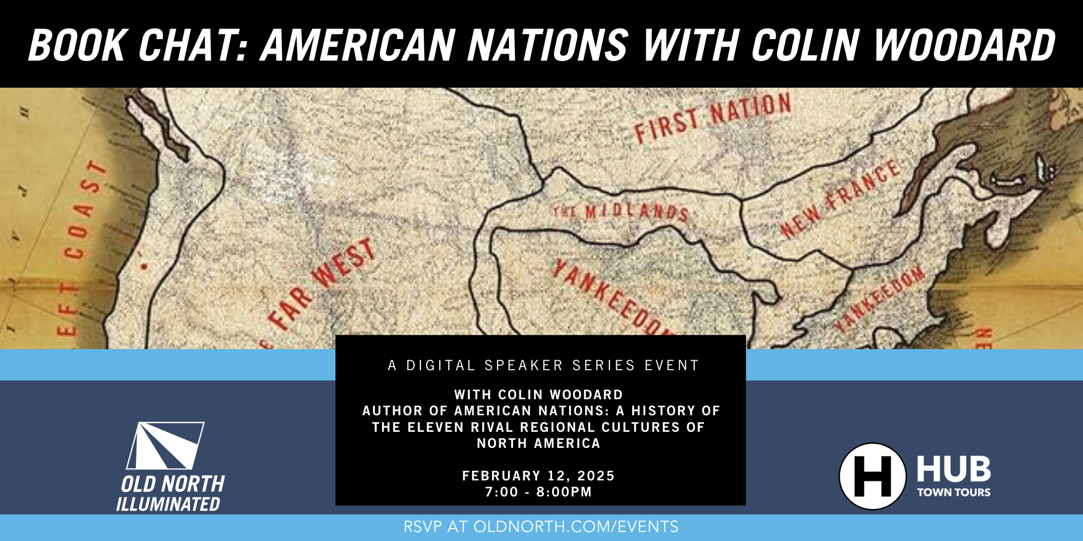 Book Chat -  American Nations with Colin Woodard