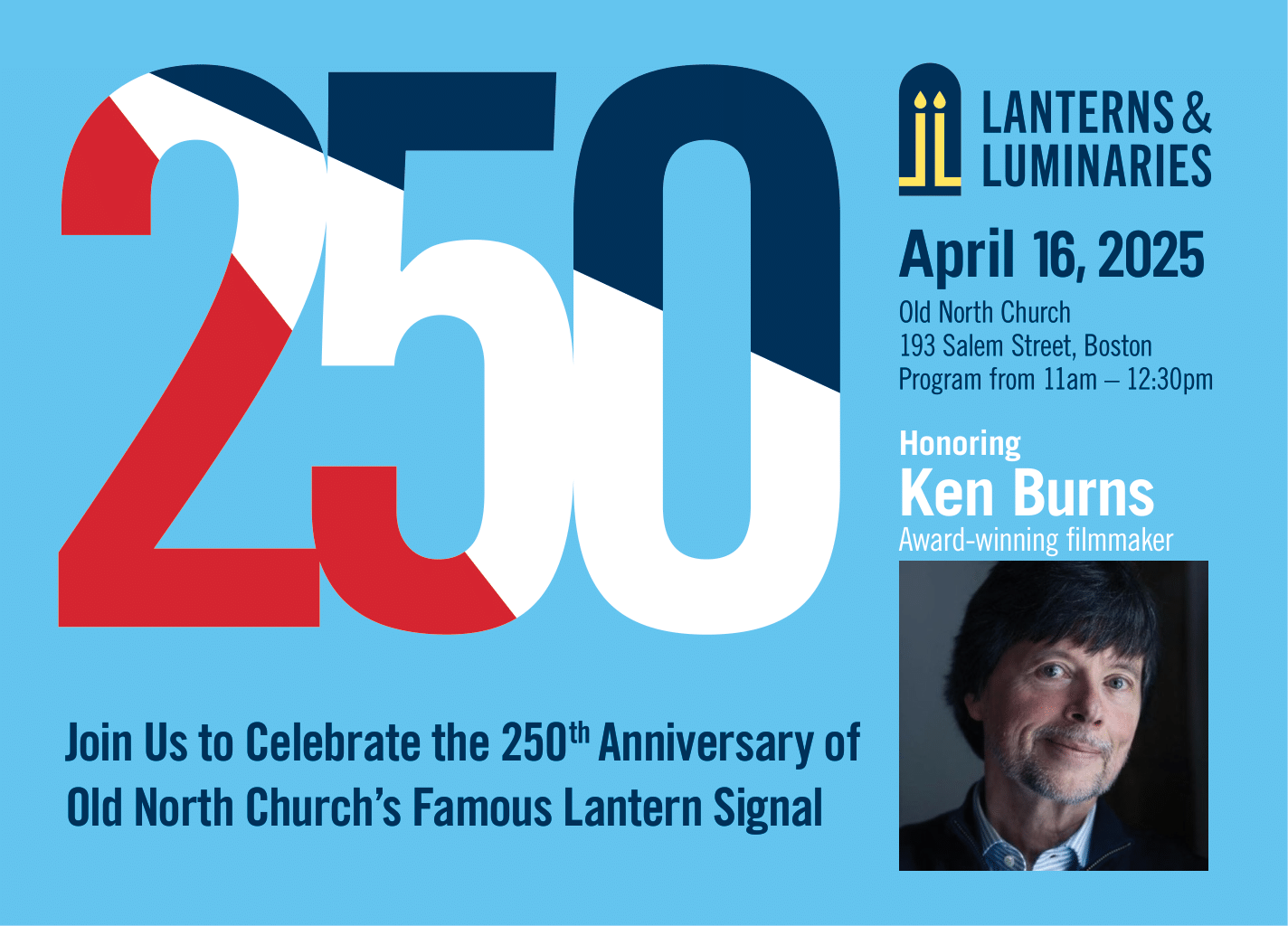 Lanterns & Luminaries with Ken Burns