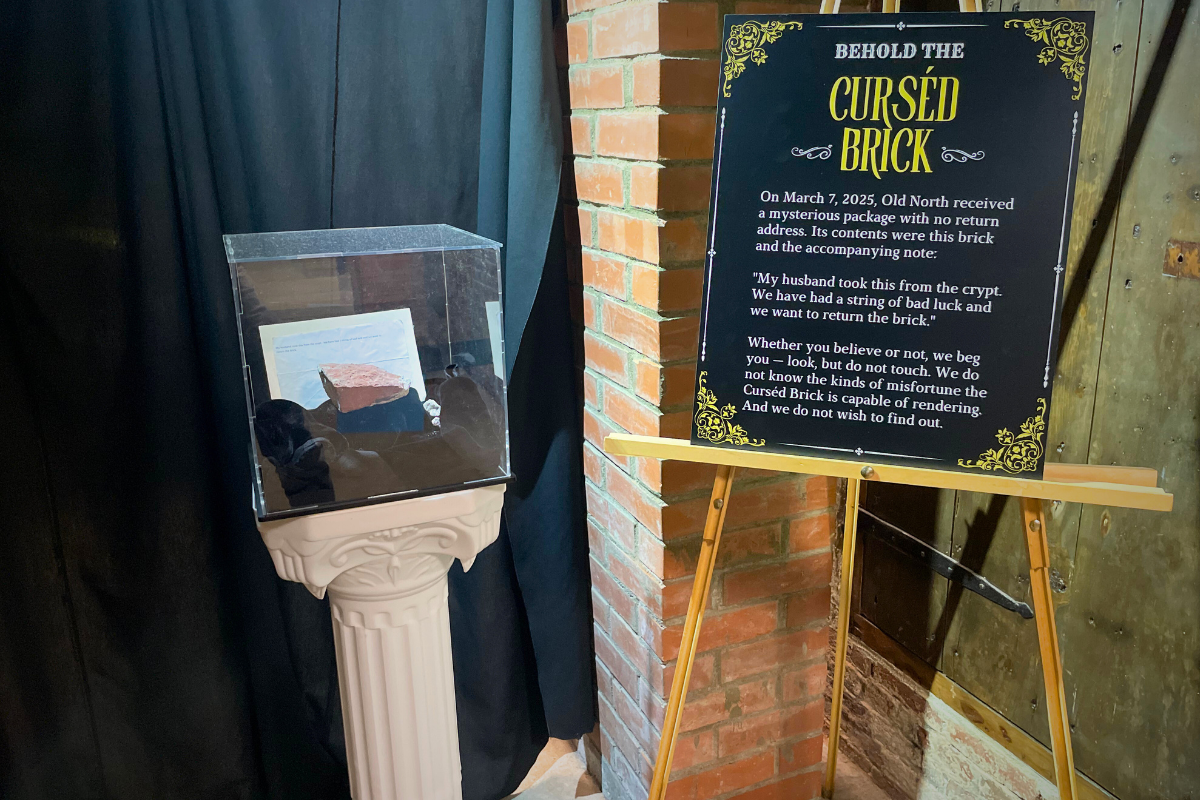 The Curséd Brick in Old North Church's Crypt