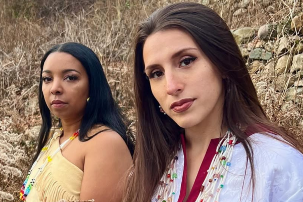 Historians Danielle Alonso and Malissa Costa of Juniper + Pine Indigenous Collective.