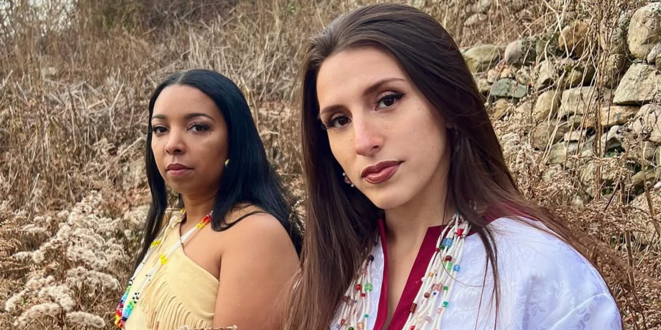 Historians Danielle Alonso and Malissa Costa of Juniper + Pine Indigenous Collective.