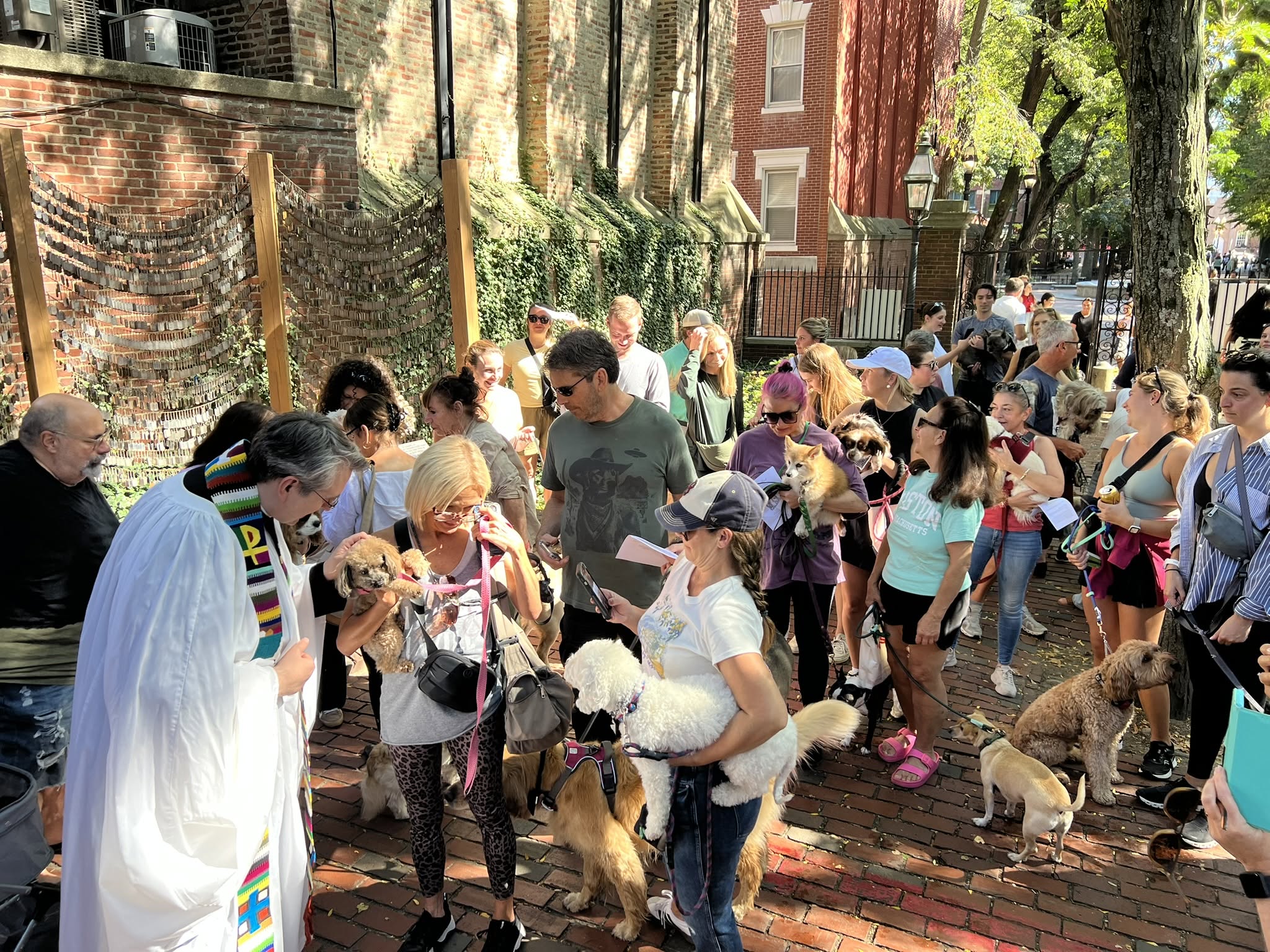 Blessing of the Animals at Old North Church